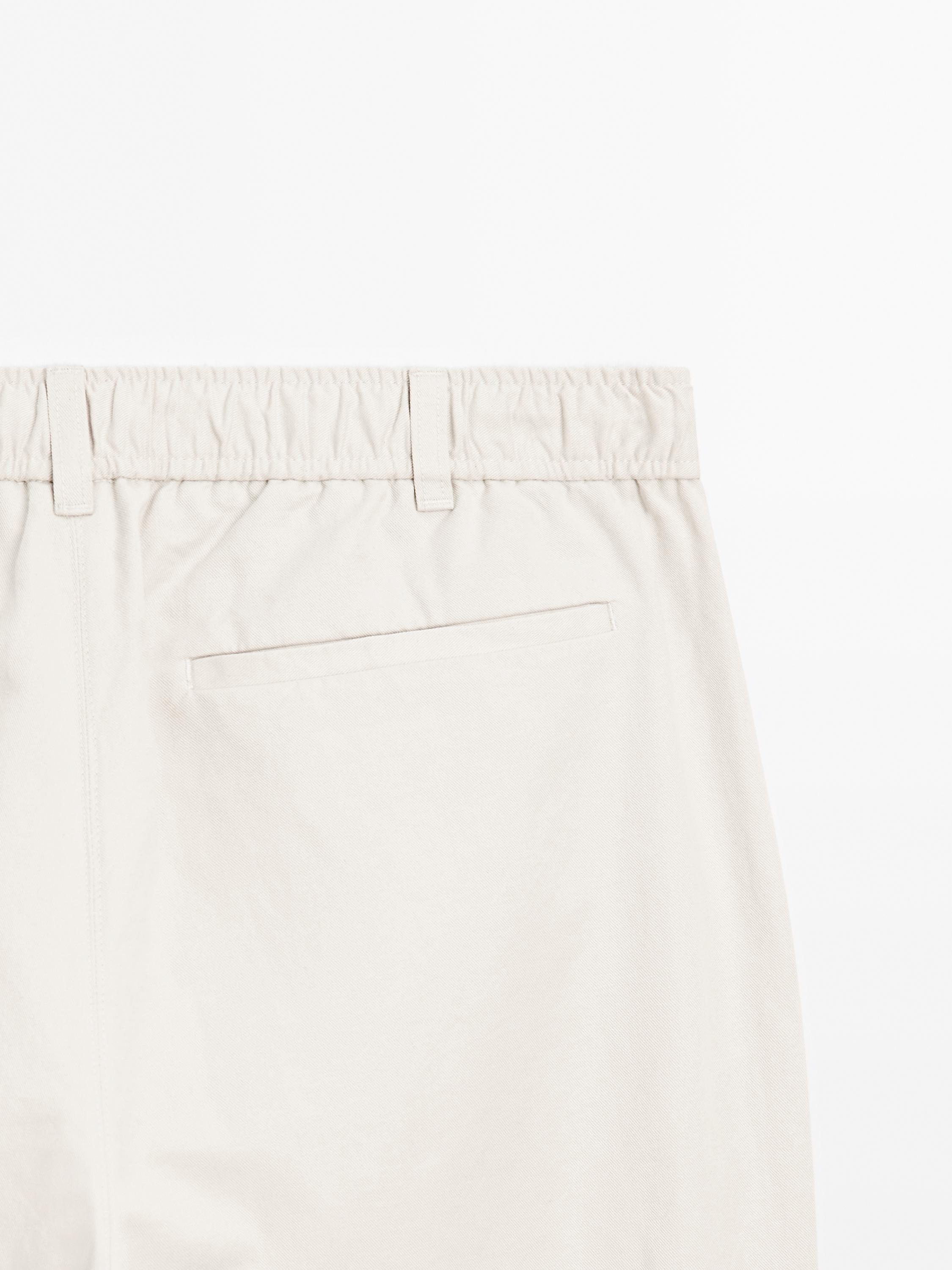 Cotton blend joggers